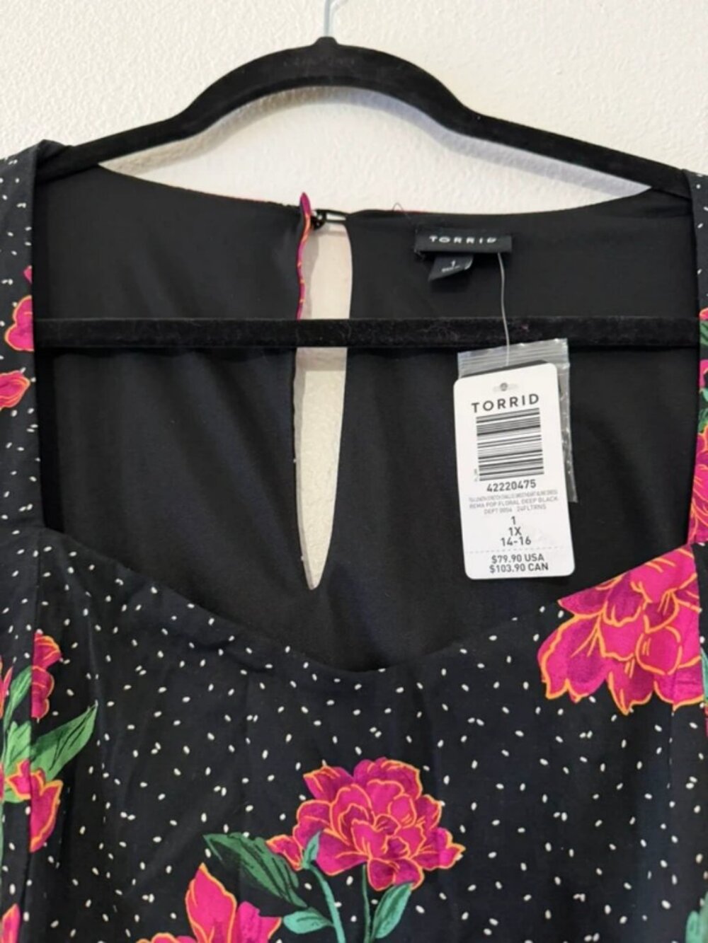 Floral Torrid Dress - Picture 3 of 5